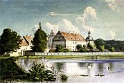 Jagdschloss Kranichstein in 1852