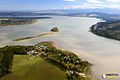 Slanický ostrov ("Slanica Island") on the Oravská priehrada reservoir