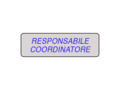 Piastrina da Responsabile coordinatore