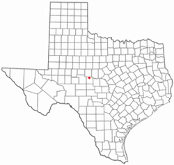 Location of Paint Rock, Texas