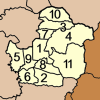 Map of subdistricts