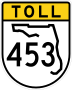 State Road 453 marker