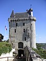 Tour de l'horloge château de Chinon