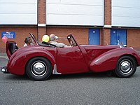 Triumph 1800 Roadster from the side