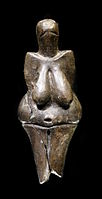 Venus of Dolní Věstonice, ceramic figurine, 29,000 BC–25,000 BC