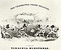 Image 69Detail from cover of The Celebrated Negro Melodies, as Sung by the Virginia Minstrels, 1843 (from Origins of the blues)