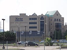 Photograph of Xavier's Library Resource Center from 2008.