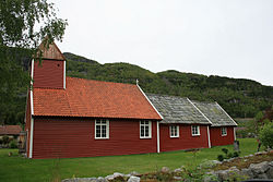 View of the Old Årdal Church
