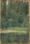Аленушкин пруд (Estanque en Ajtyrka, 1880)