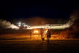 Fackelzug auf den Vulkan Baarley