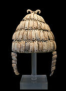 ミケーネ文明のヘルメット。紀元前14世紀。