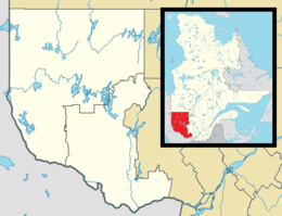 Fox Island is located in Western Quebec