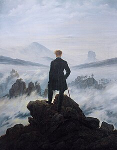 Wanderer above the Sea of Fog, by Caspar David Friedrich