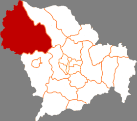 Localisation de Píngshān Xiàn