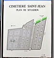 Plan du cimetière.