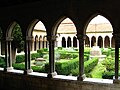 Le cloître d'Arles-sur-Tech.