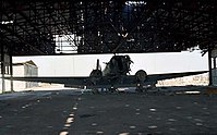 A destroyed Iranian Douglas C-47 Skytrain