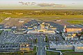 Aerial view of the Vilnius International Airport