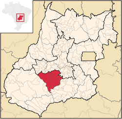 Location in Goias state