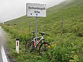 Hochtannberghpass, name sign