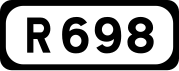 R698 road shield}}