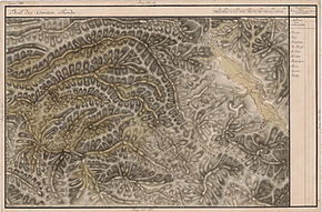 Ocoliș pe Harta Iosefină a Transilvaniei, 1769-73 (Sectio 108)