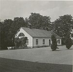 Västra flygeln år 1948.