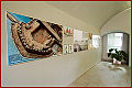 Historical displays inside King's Bastion Leisure Centre.