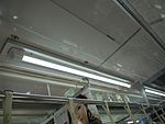 クハ8063のLED車内照明