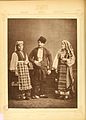 1. Macedonian peasant from Monastir 2. Macedonian peasant woman Monastir 3. Bulgarian woman from Shkodër