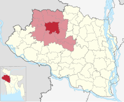 Location of Mohadevpur