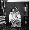 Manchu bride in her wedding clothes, c. 1871