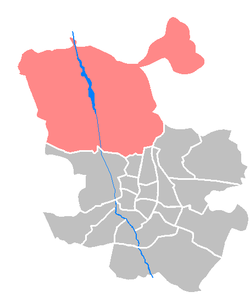 Location of Fuencarral-El Pardo