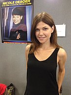 Nicole de Boer, Darstellerin von Ezri Dax