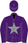 Purple, grey star