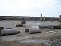 Partie des ruines particulièrement arasée.