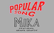 Logo del disco Popular Song