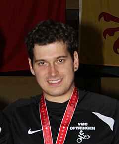 Rafael Stadelmann nach der SM 2011