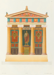 Reconstruction of the Temple of Empedocles at Selinunte, Sicily, by Jacques Ignace Hittorff, 1830 (published in 1851)[18]