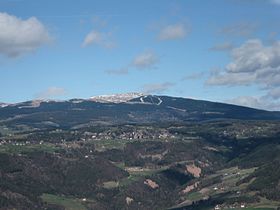 Vue depuis le Monte Colle.