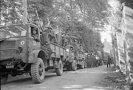 Convoi de la RAF après le Débarquement