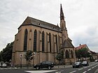 L'église protestante.