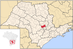 Location in São Paulo state