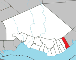 Location within Bonaventure RCM.