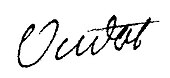 signature de François Oudot