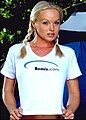 Image 14Silvia Saint, wearing a Bomis tee-shirt (a site previously run by Jimmy Wales, the founder of Wikipedia).