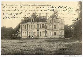 An old postcard view of the château