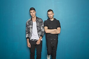 Timeflies band Cal Shapiro (left) and Rob Resnick (right)