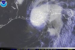 Ouragan Cindy, le 6 juillet 2005 à 02:45 UTC