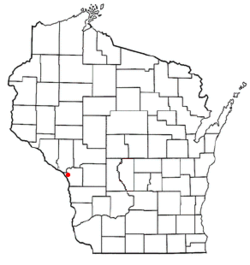 Location of Brice Prairie, Wisconsin